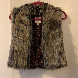 F21 Faux Fur Vest